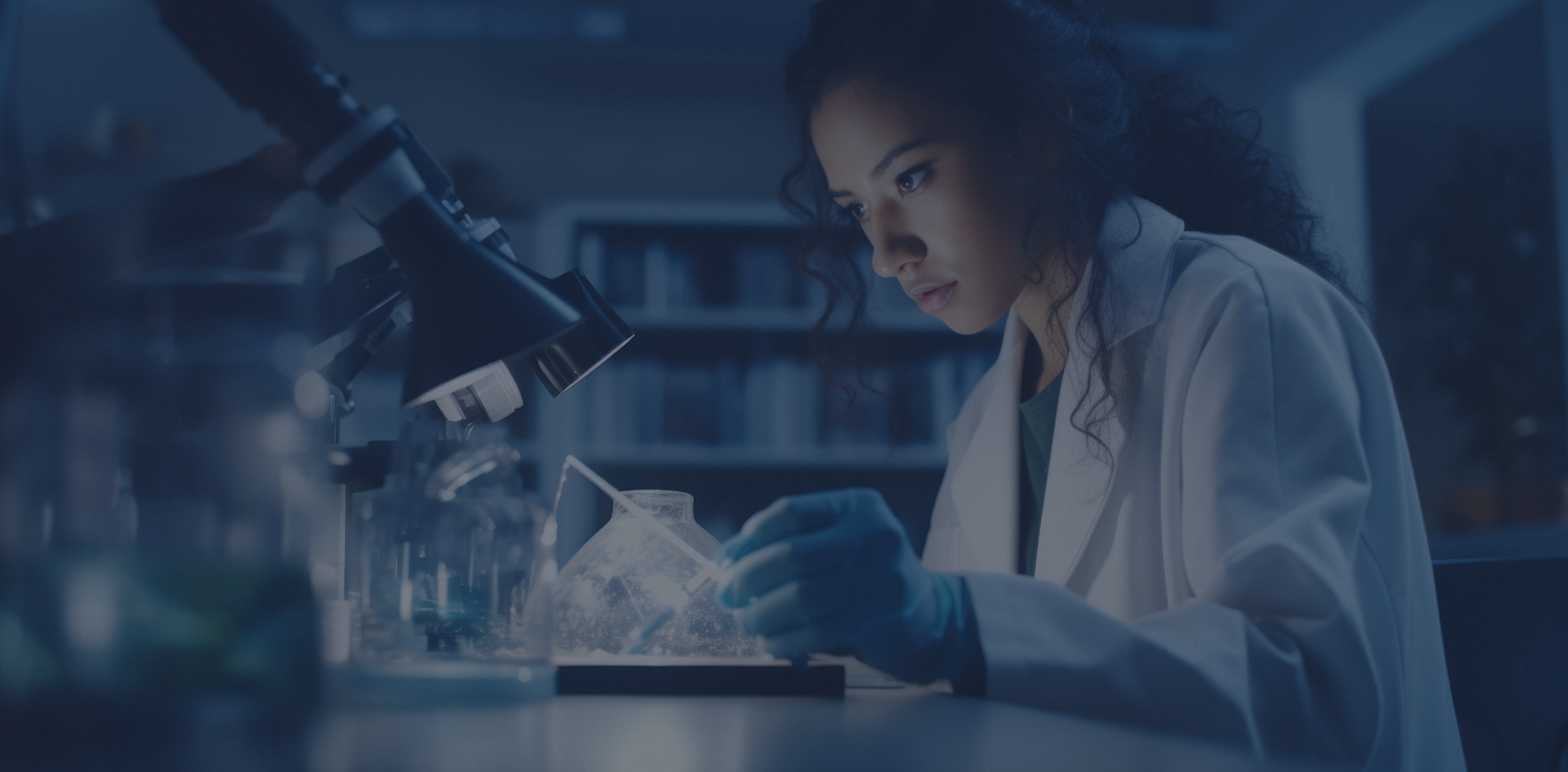 Lab research background